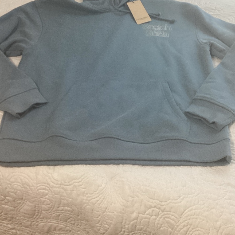Scotch & Soda Men's Light Blue Hoodie size XL - Picture 3 of 10